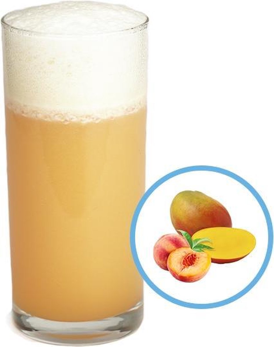 Protiplan | Perzik Mango Drank | 7 x 24 gram  | Snel afvallen zonder hongergevoel!