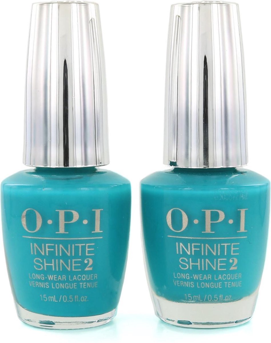 O.P.I Infinite Shine Nagellak - Dance Party Teal Dawn (2 stuks)
