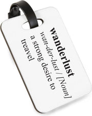 Hospitrix Bagagelabel Gekleurd voor Koffers –  Wanderlust