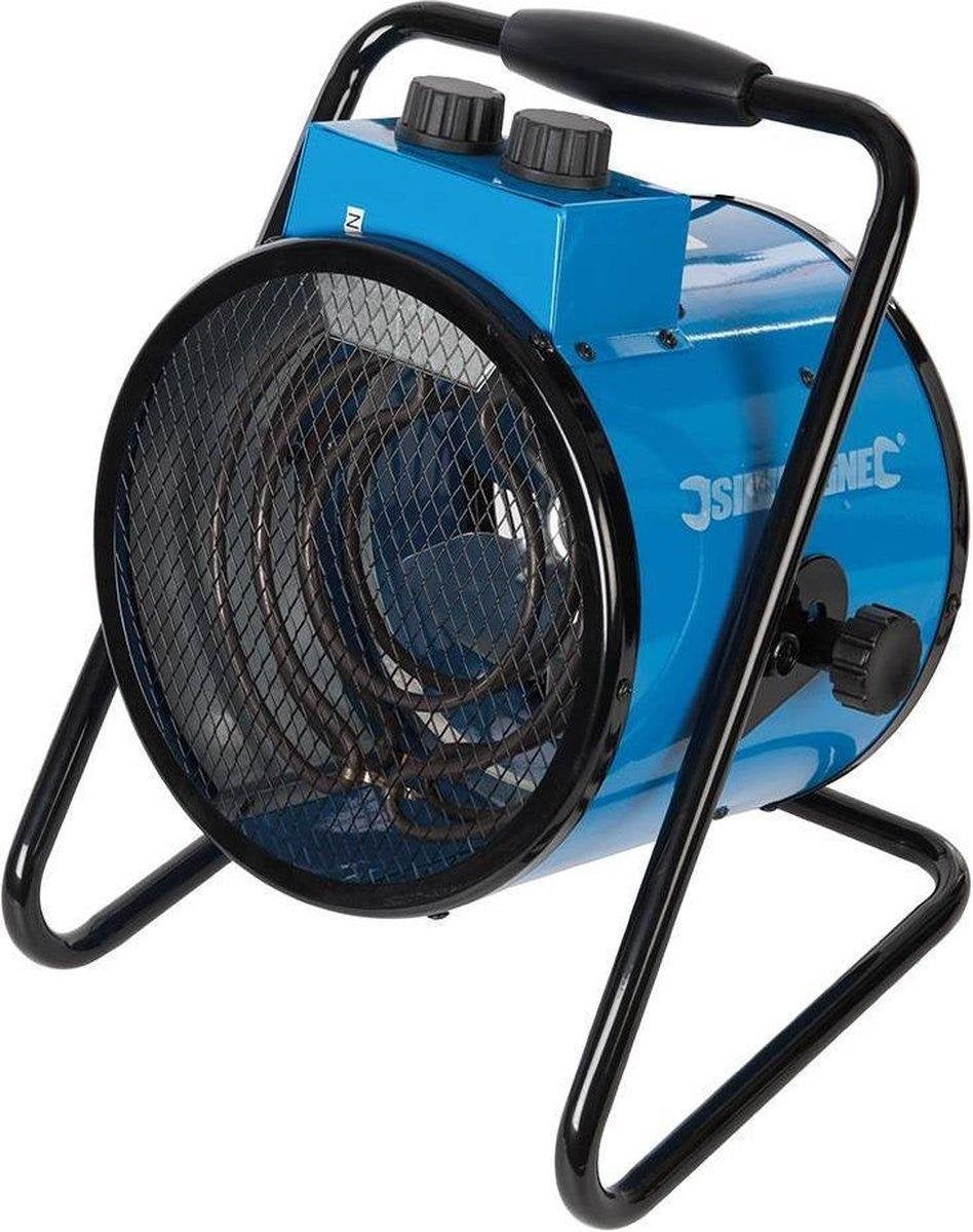 Silverline Ventilatorkachel 2Kw Werkplaats - tot 45°C