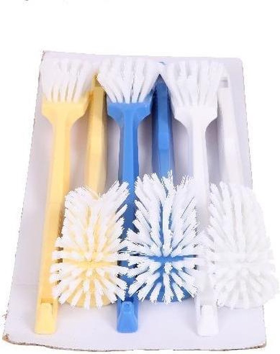 Ibex Afwasborstel met Nylon Vulling - 6 Stuks