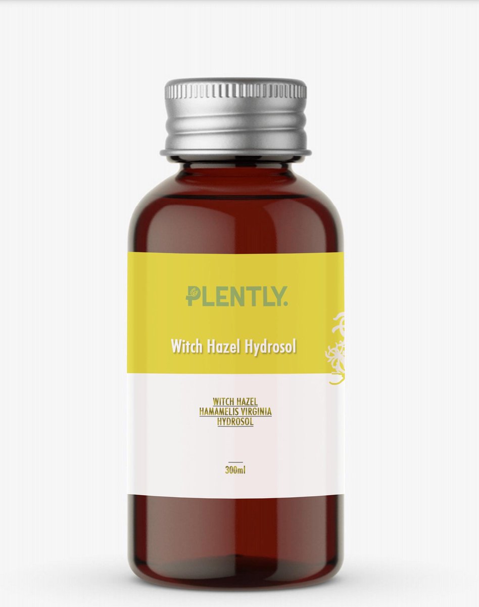 Plently Toverhazelaar Alcoholvrije Witch Hazel Hydrosol (300ml)