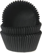 House of Marie Cupcake Vormpjes - Zwart - 50 stuks