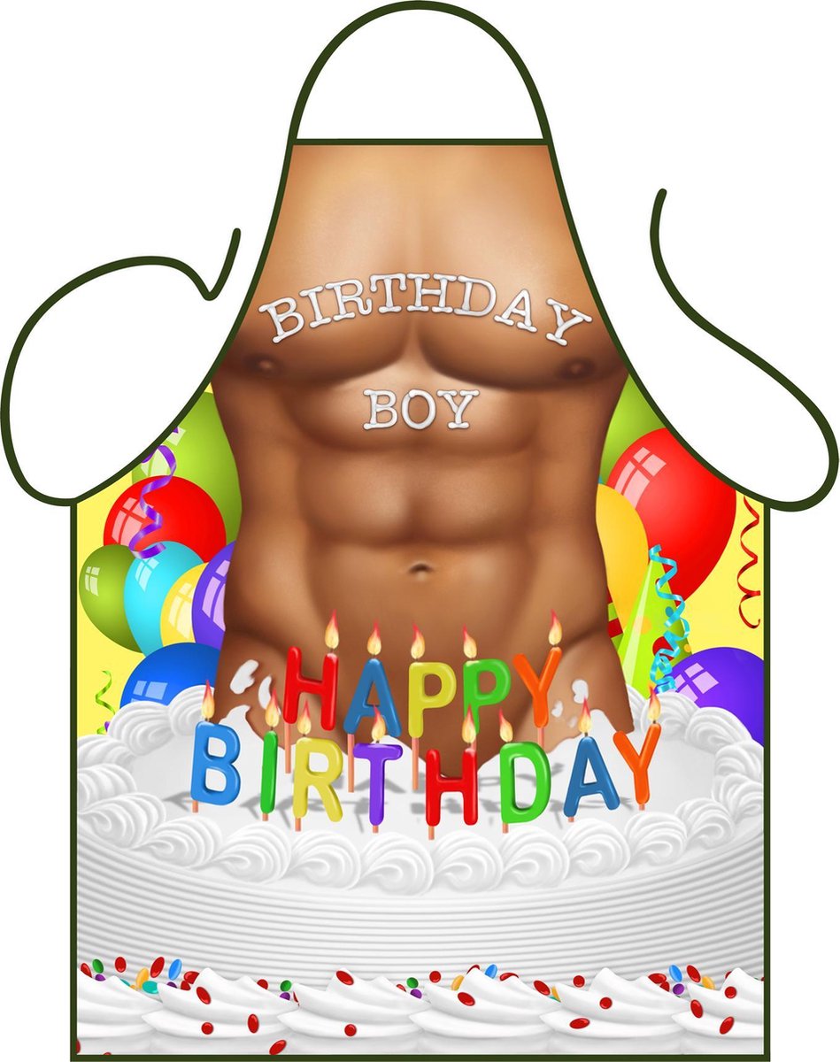 Sexy schort "Happy Birthday Boy"