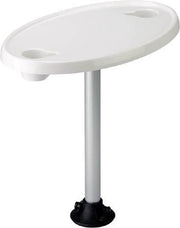 Garelick ovalen witte Boottafel 46 x 76 cm