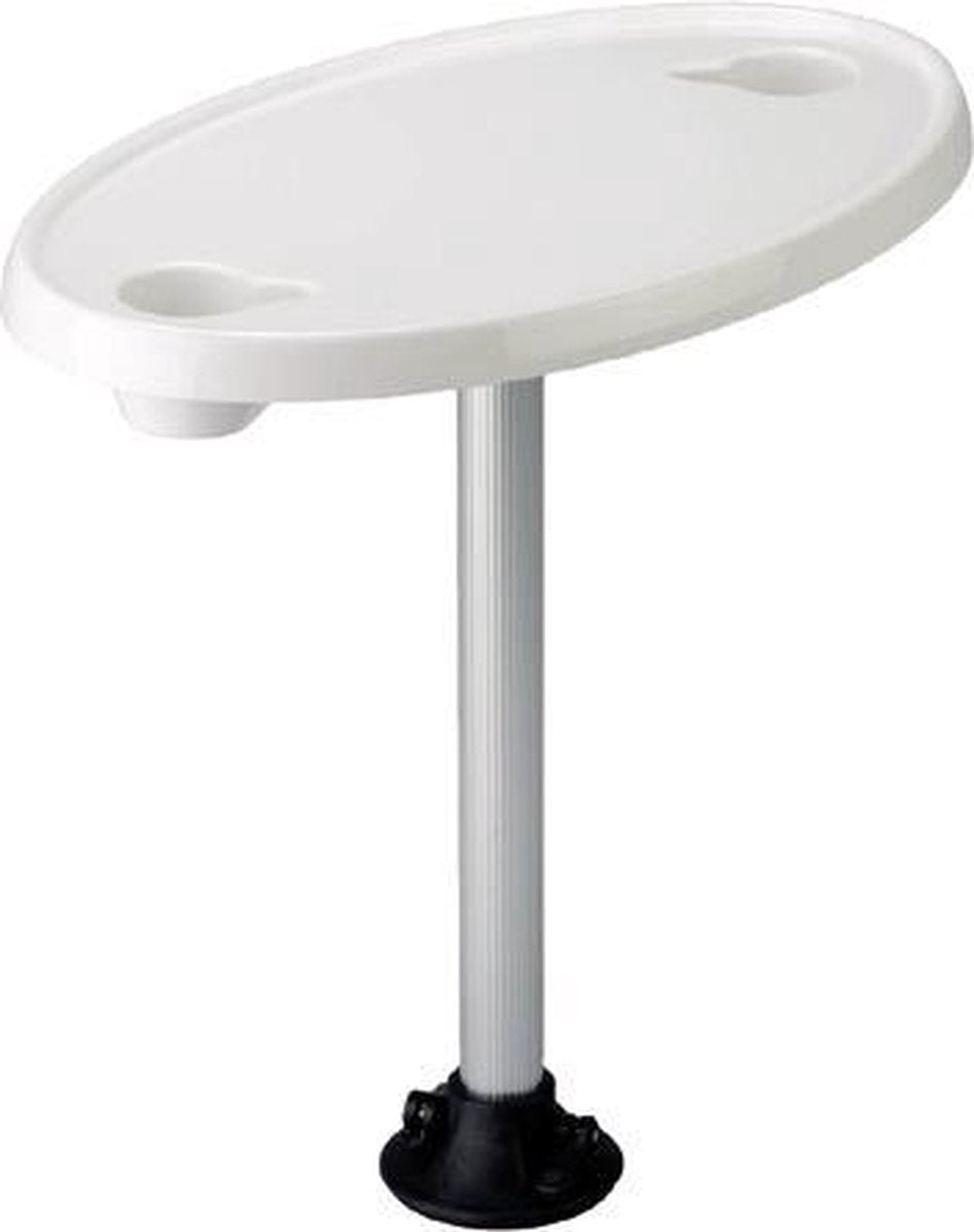 Garelick ovalen witte Boottafel 46 x 76 cm