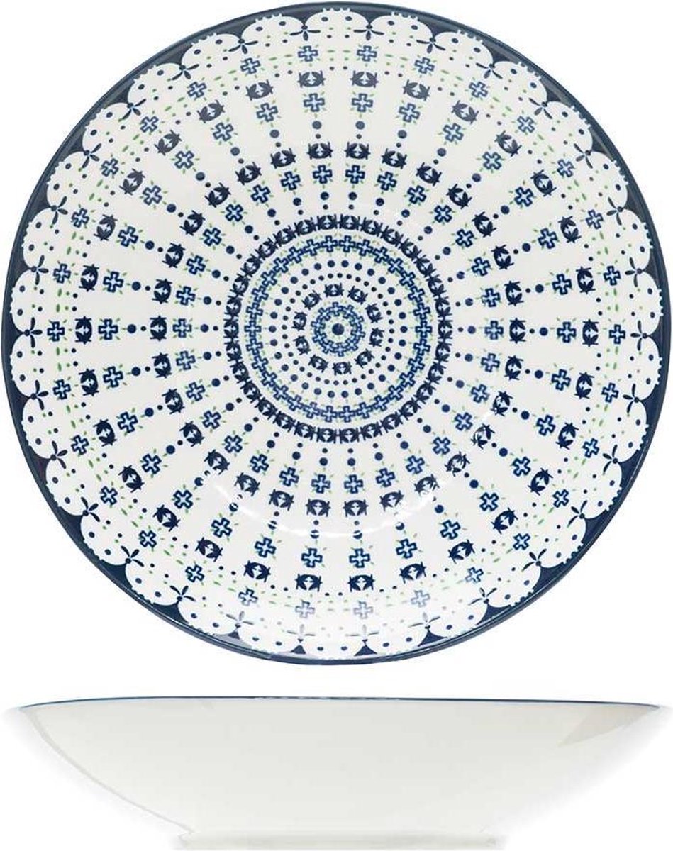 HYGGE DIEP BORD D21.6XH4.4CMNEW BONE CHINA