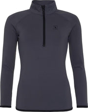 LXURY Dames Sportvest Maat S - Sport Trui - Halve Rits - Grijs