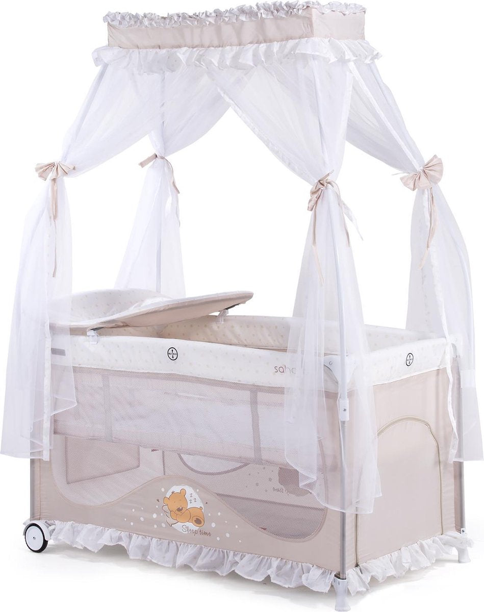 Campingbedje Sahara mokka