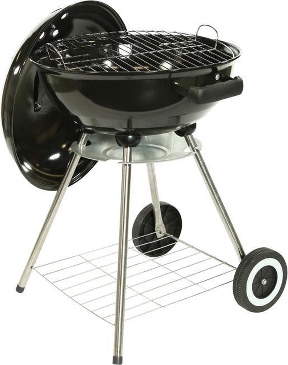 Hm Bbq Kogelmodel Houtskool - Barbecue - 51x46x74 cm Zwart Ø46