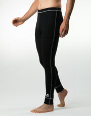 Ondergoed Santec Heren Thermo Legging Lang Poly. Interlock  M Diep Zwart