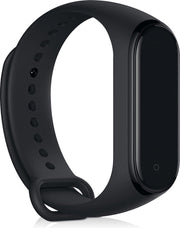 kwmobile 2x horlogeband voor Xiaomi Mi Band 4 - siliconen band voor fitnesstracker - zwart