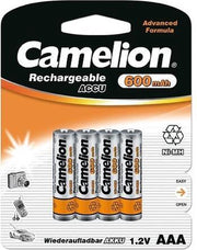 Camelion NH-AAA600-BP4 Rechargeable battery Nikkel-Metaalhydride (NiMH)