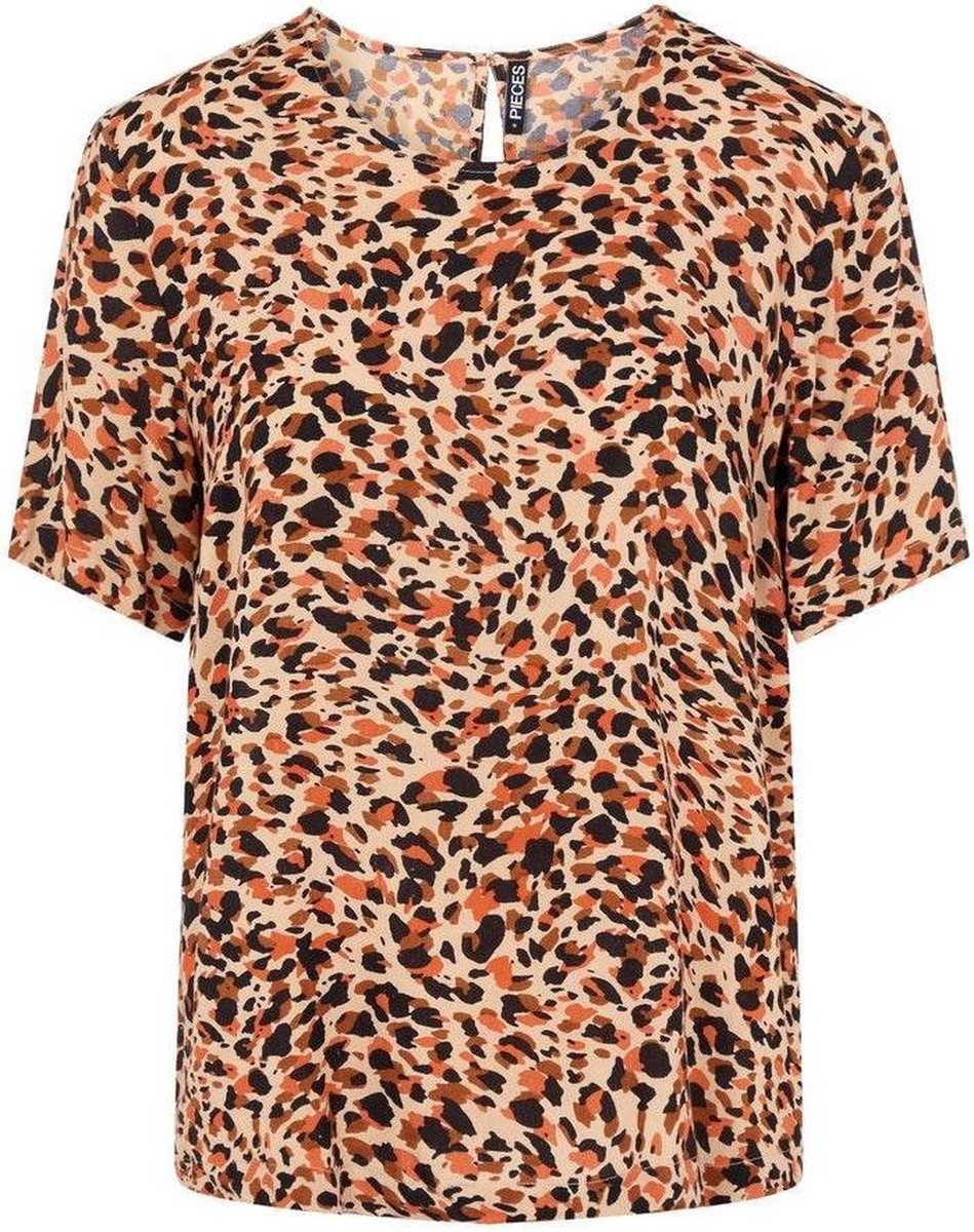 Pcnya Ss Top Bf Bc 17111425 Apricot Cream/leo