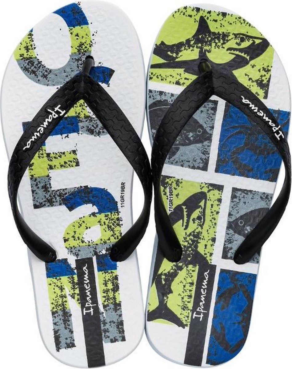 Ipanema teenslippers Temas XIII white black green