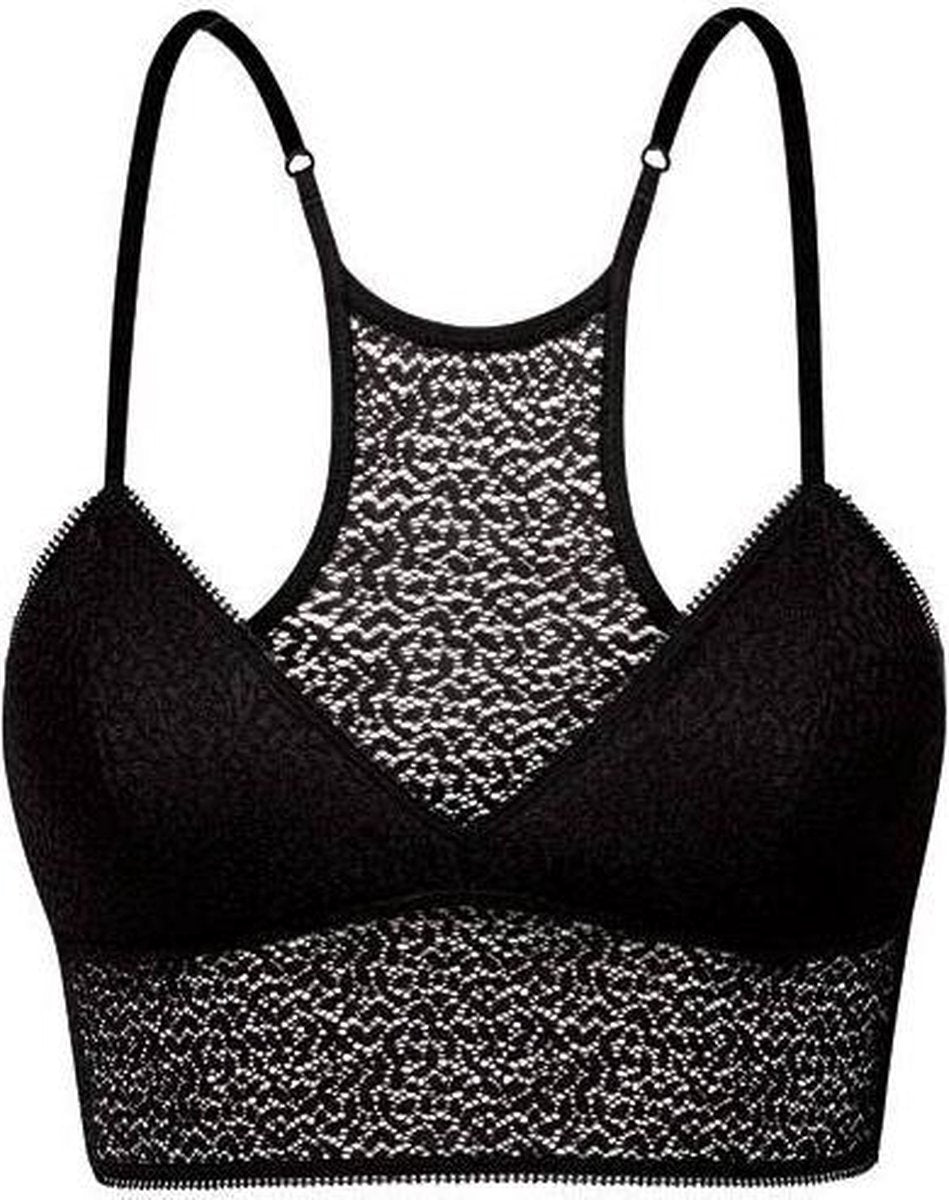 DKNY Modern Lace Racerback Longline Bralette Dames - Maat M