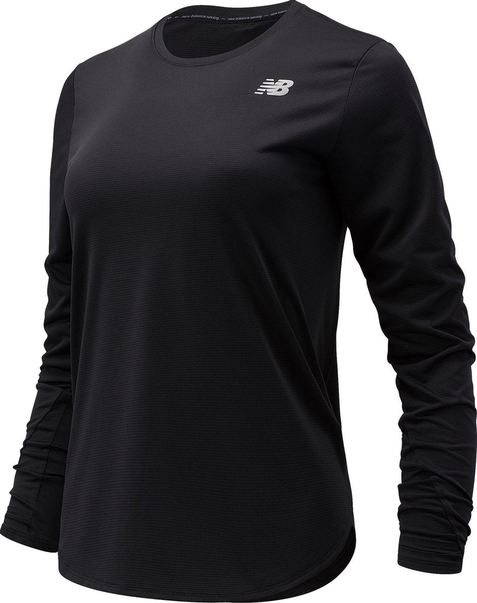 New Balance Accelerate L/S Sportshirt Dames - Maat S
