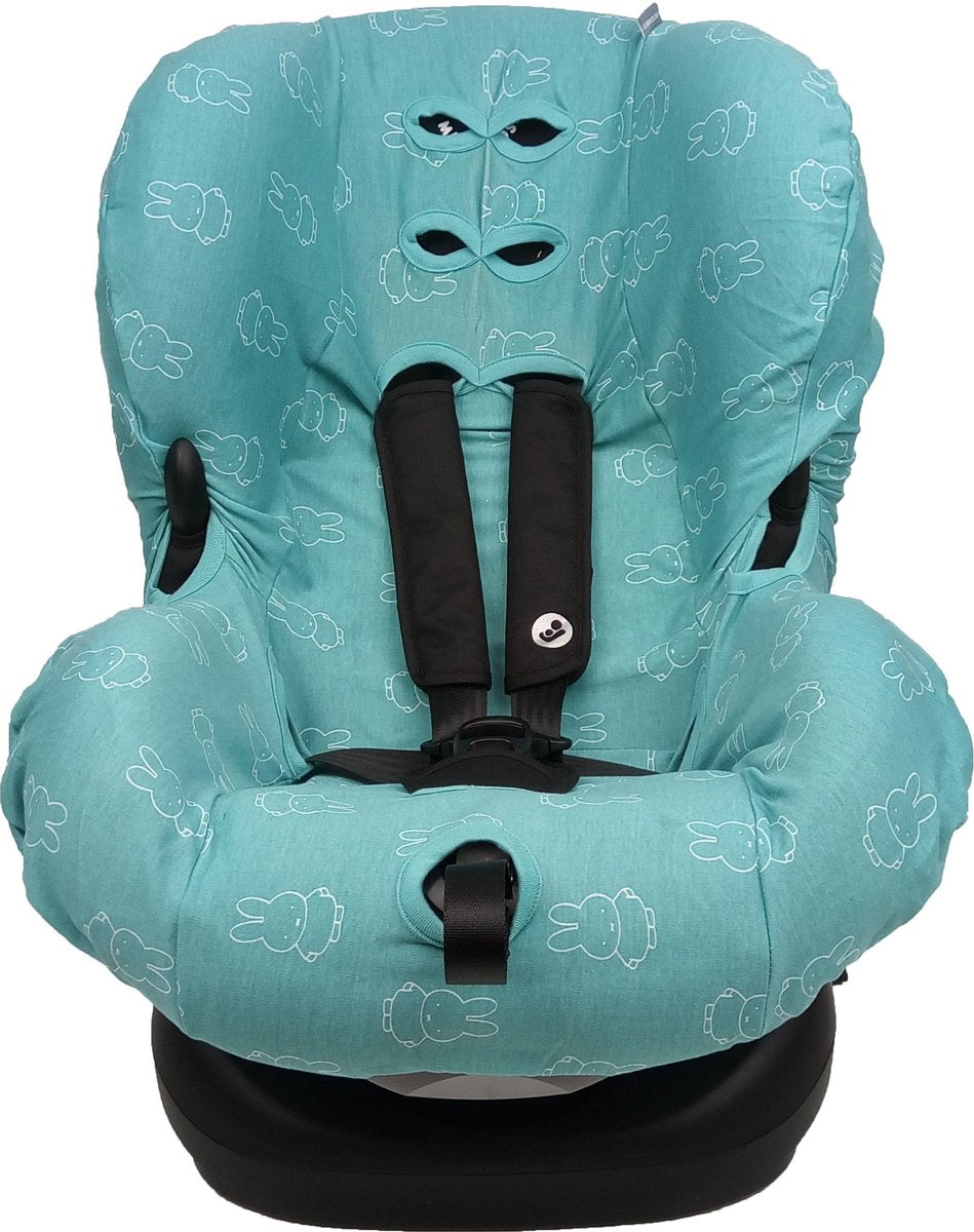 AUTOSTOELHOES 1+ NIJNTJE SMILE INTERLOCK | LICHTBLAUW | BRILJANT