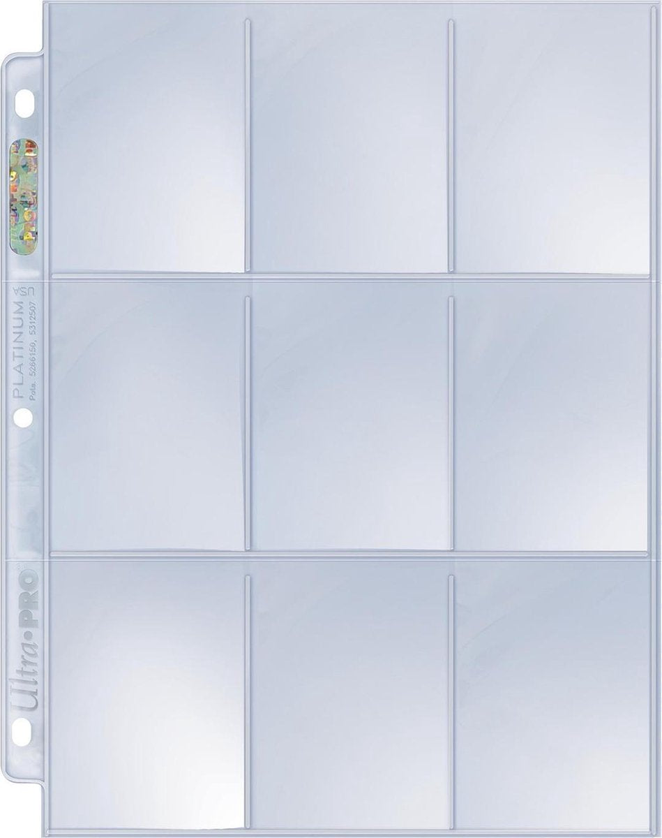 Hologram Pages Platinum 9Pocket 11 hole