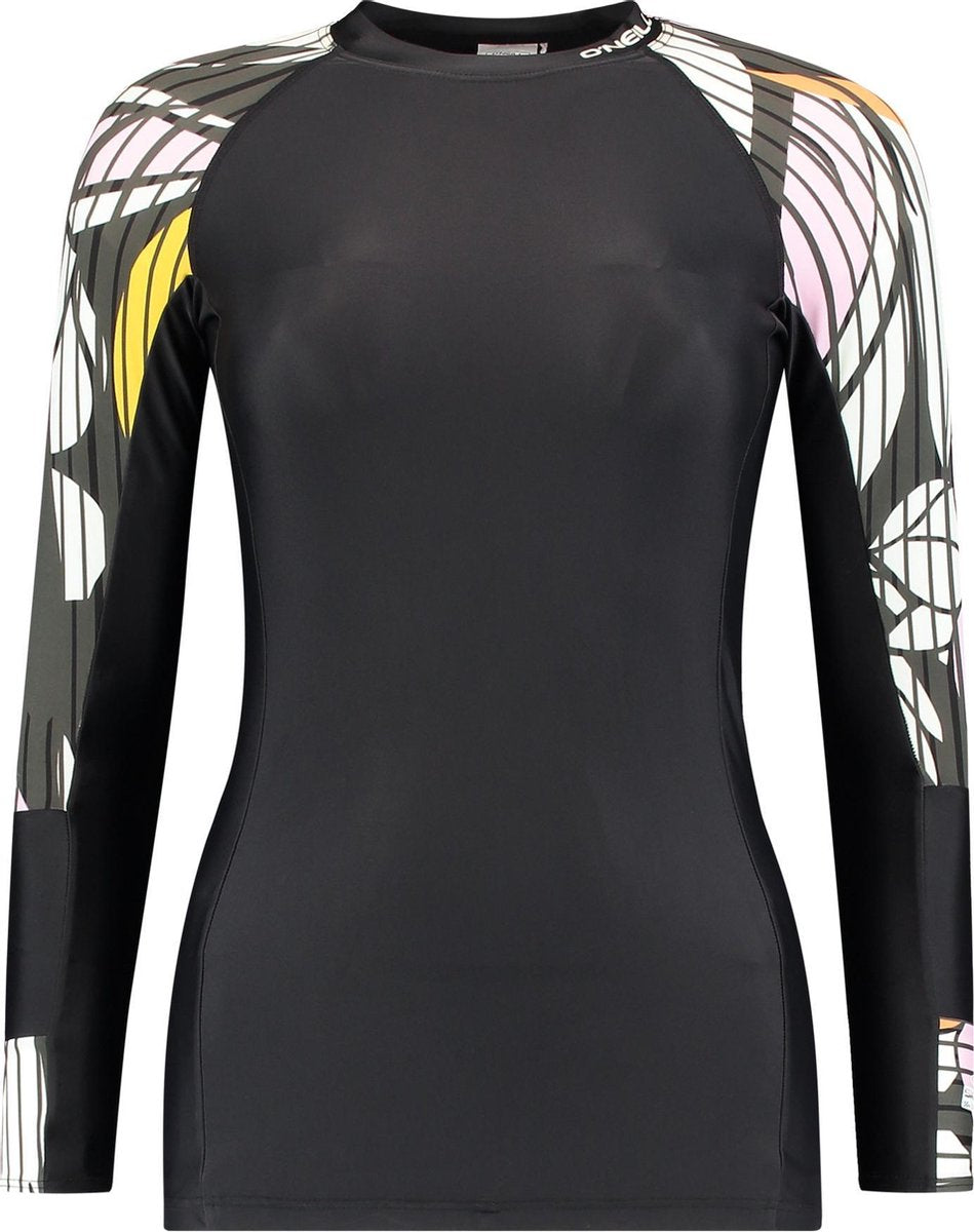 O'Neill - UV-shirt voor dames - Longsleeve - Suru - Zwartgrijs - maat S