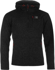 Karrimor Terry fleece met capuchon - Heren - Black Marl - XL