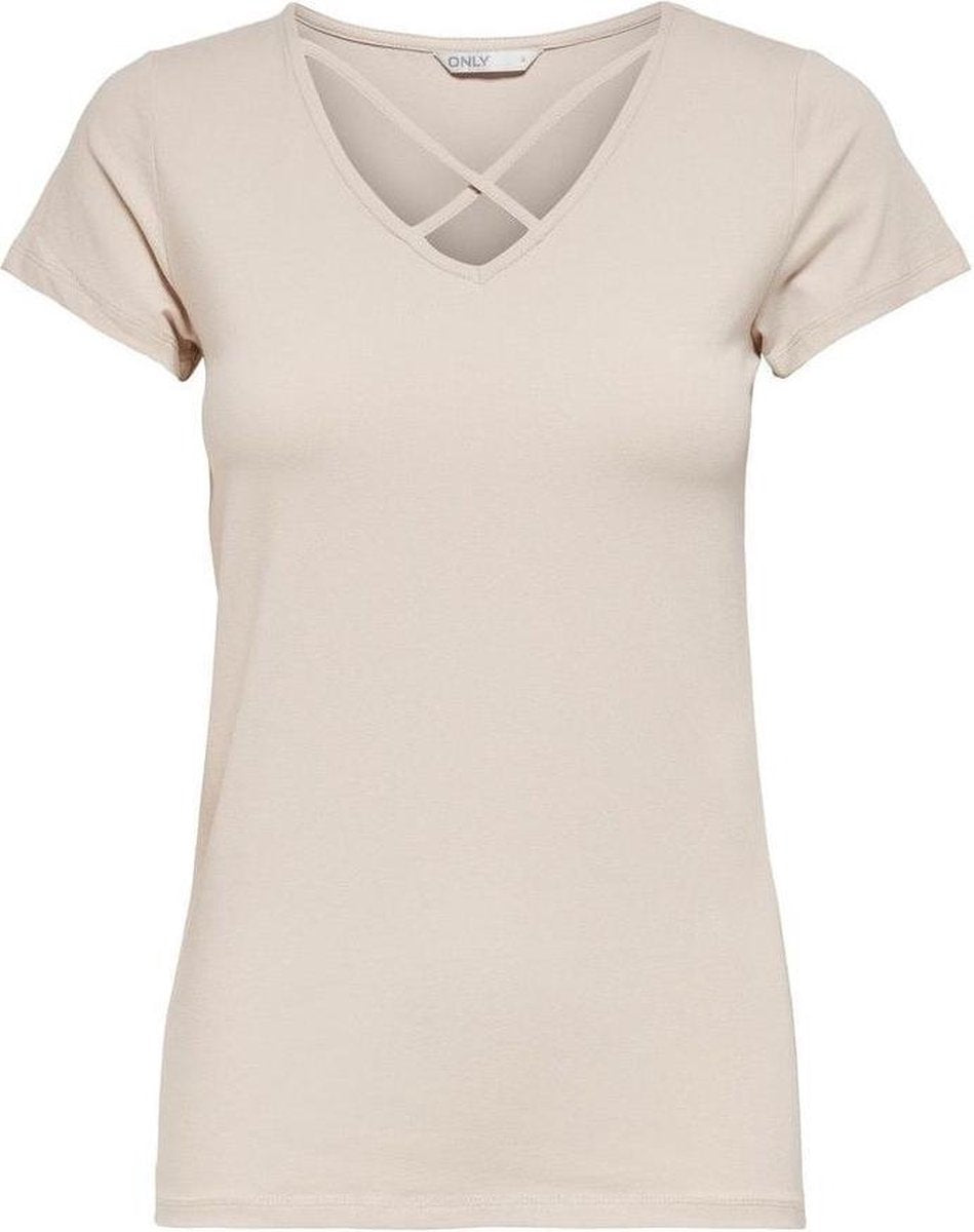 Onllive Love New S/s Top  Jrs 15213810 Pumice Stone