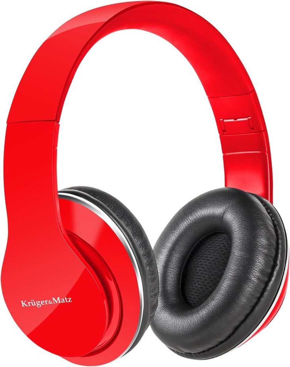 Krüger & Matz KM0636 - On-ear koptelefoon - rood
