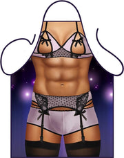 BBQ schort | Barbecue schort| Grappig Schort "Transgender" Schort |  Vaderdag | size