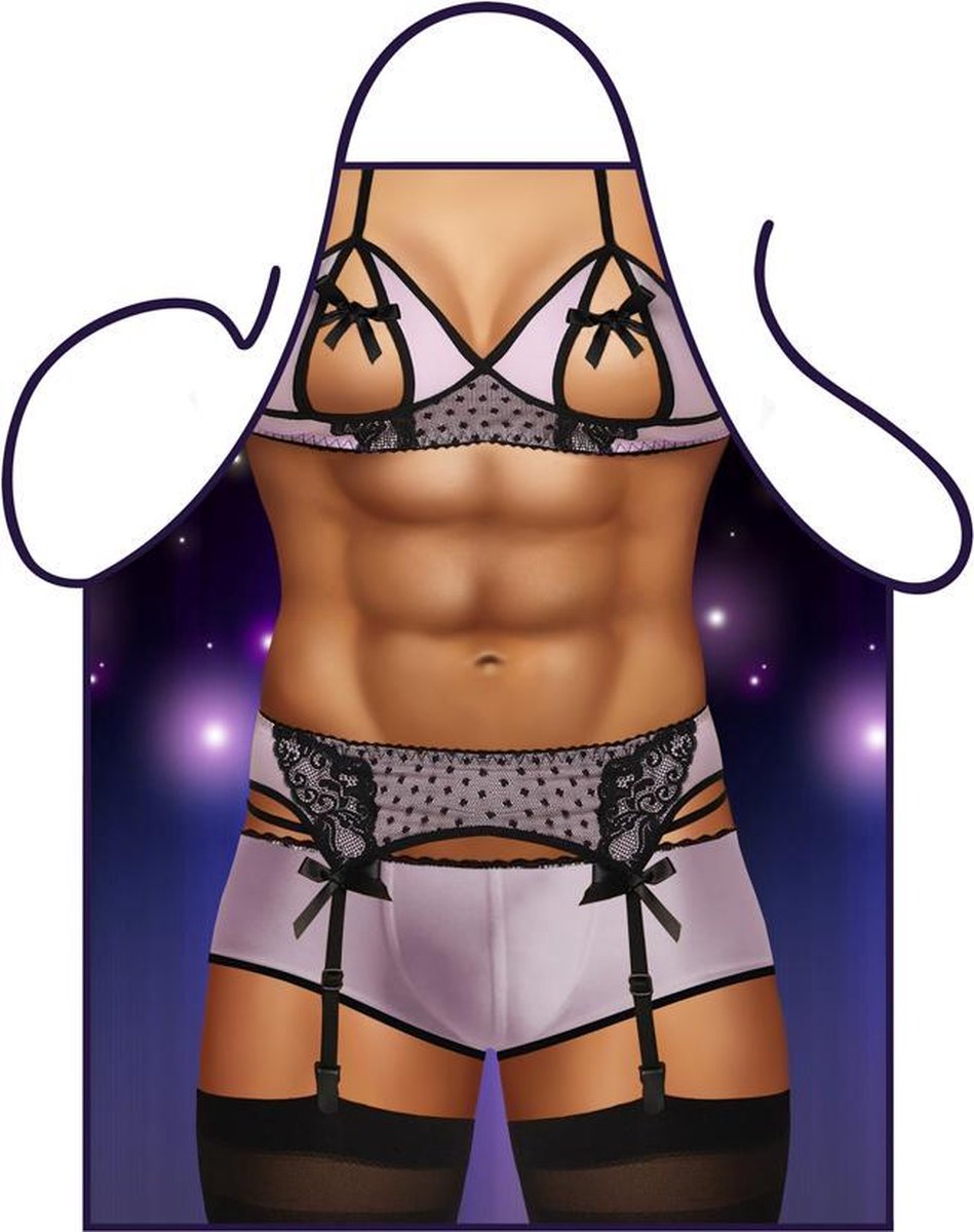 BBQ schort | Barbecue schort| Grappig Schort "Transgender" Schort |  Vaderdag | size