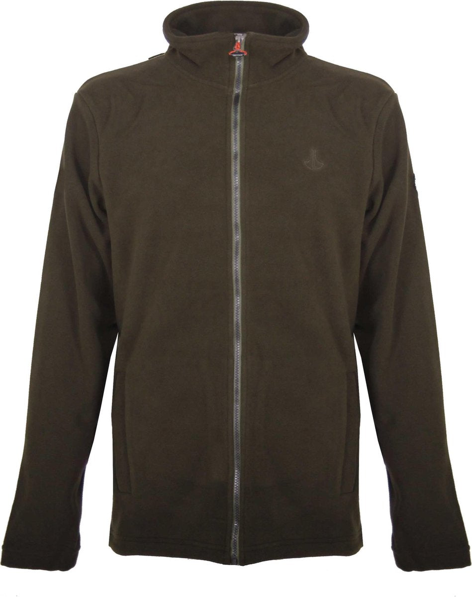 BJØRNSON Fleece Vest 4 Seizoenen Heren Donkergroen - Maat 4XL - MAKS