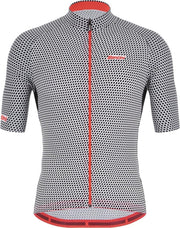 Santini Karma Kite S/S Jersey Zwart - Maat 3XL