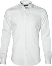 Nils Smoking Overhemd - Body Fit - Wit - 38