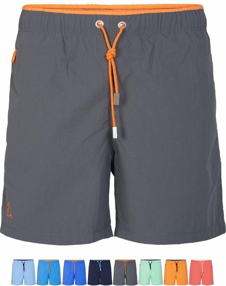 Ramatuelle Zwembroek Jongens - Tahiti  Charcoal - Maat 164