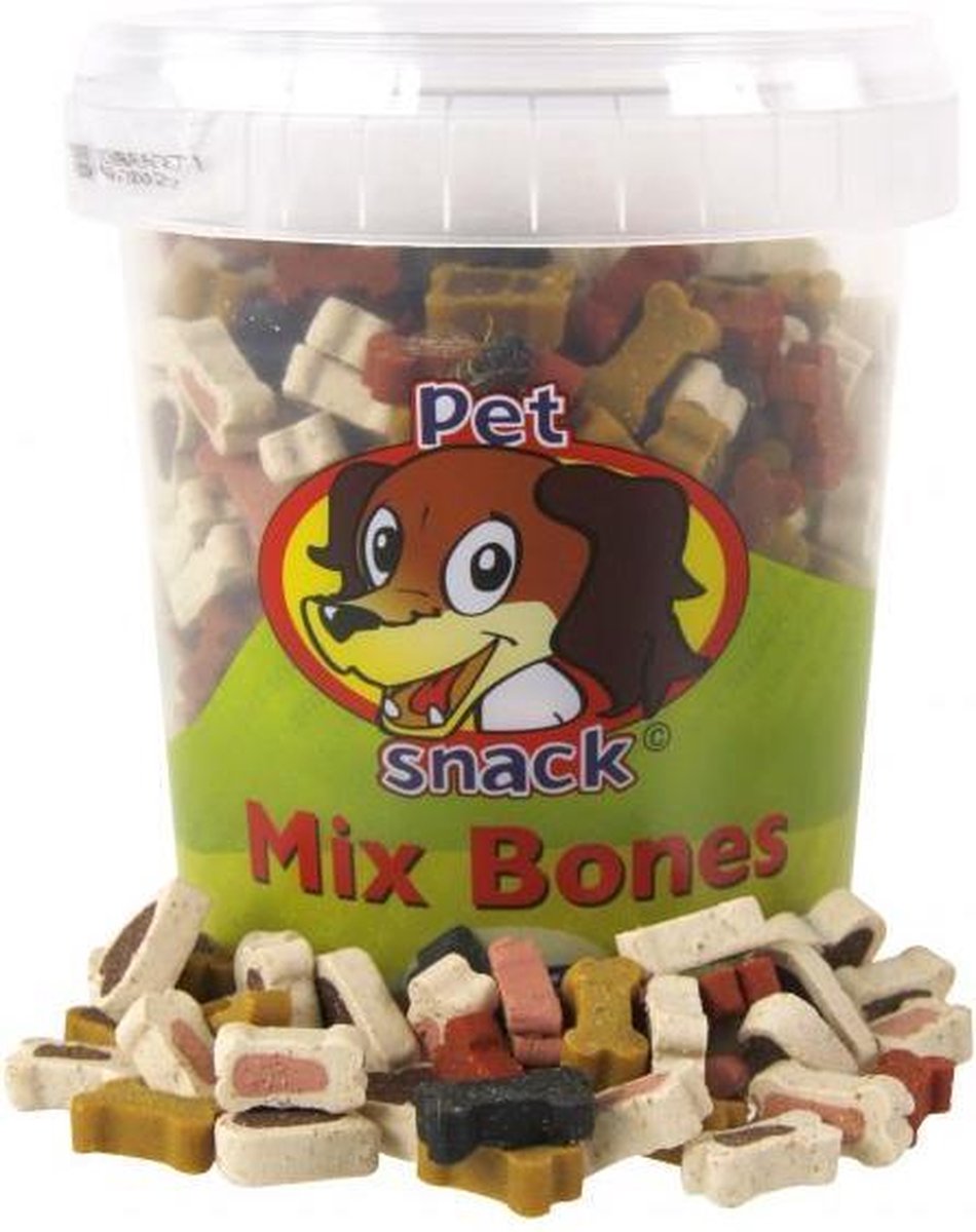 Petsnack mix bones 500 gr