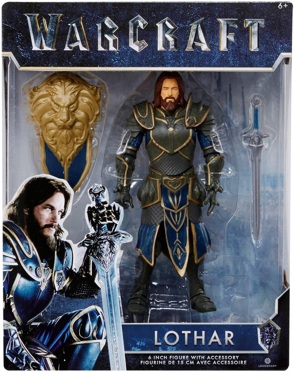 Warcraft - Lothar (Jakks Pacific) actiefiguur