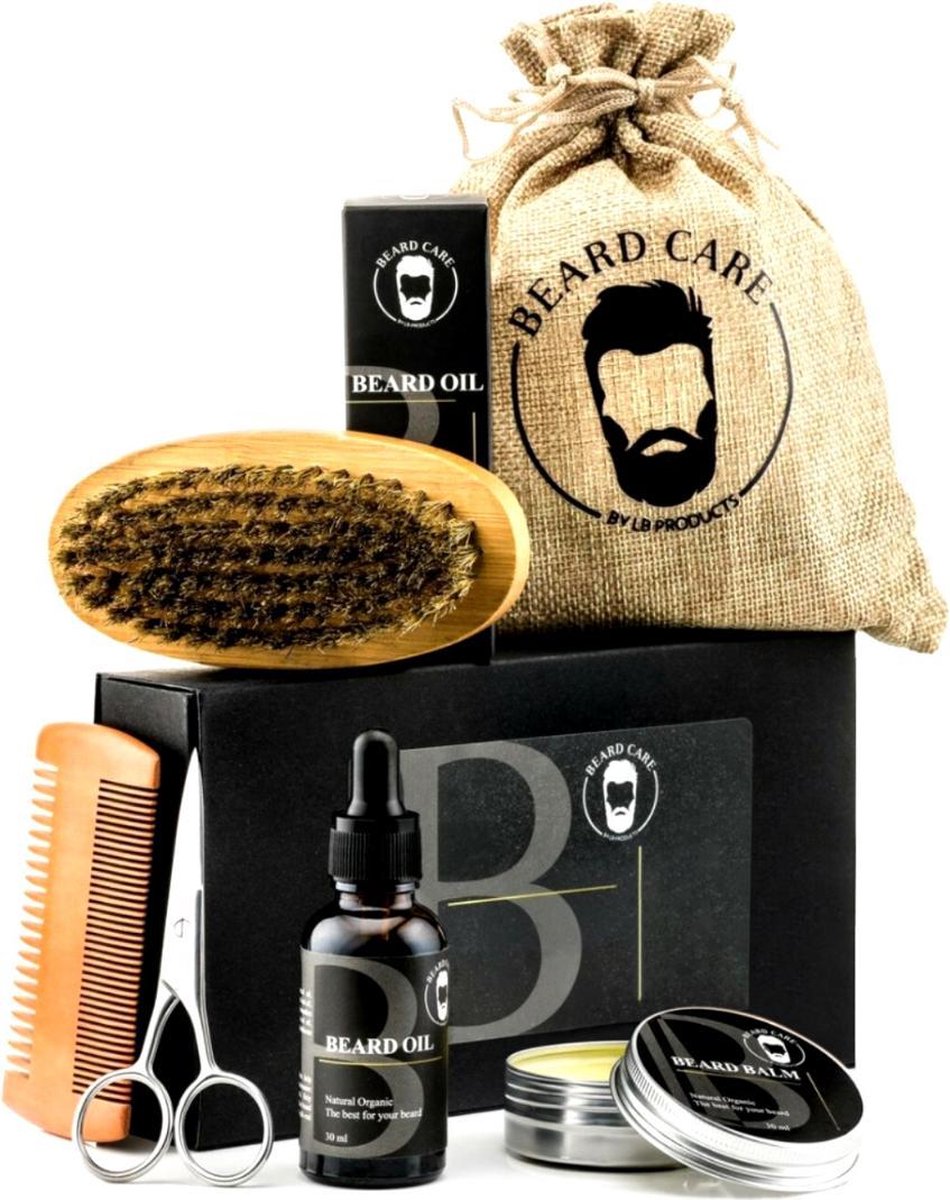 LB Products™ - Baardverzorging set Producten - Perfect Rituals - Baard set - Verzorging Set- Vaderdag Cadeau voor hem - 6 delig