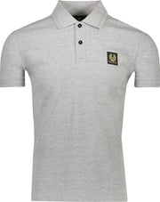 Belstaff Polo Grijs Getailleerd - Maat L - Heren - Lente/Zomer Collectie - Katoen