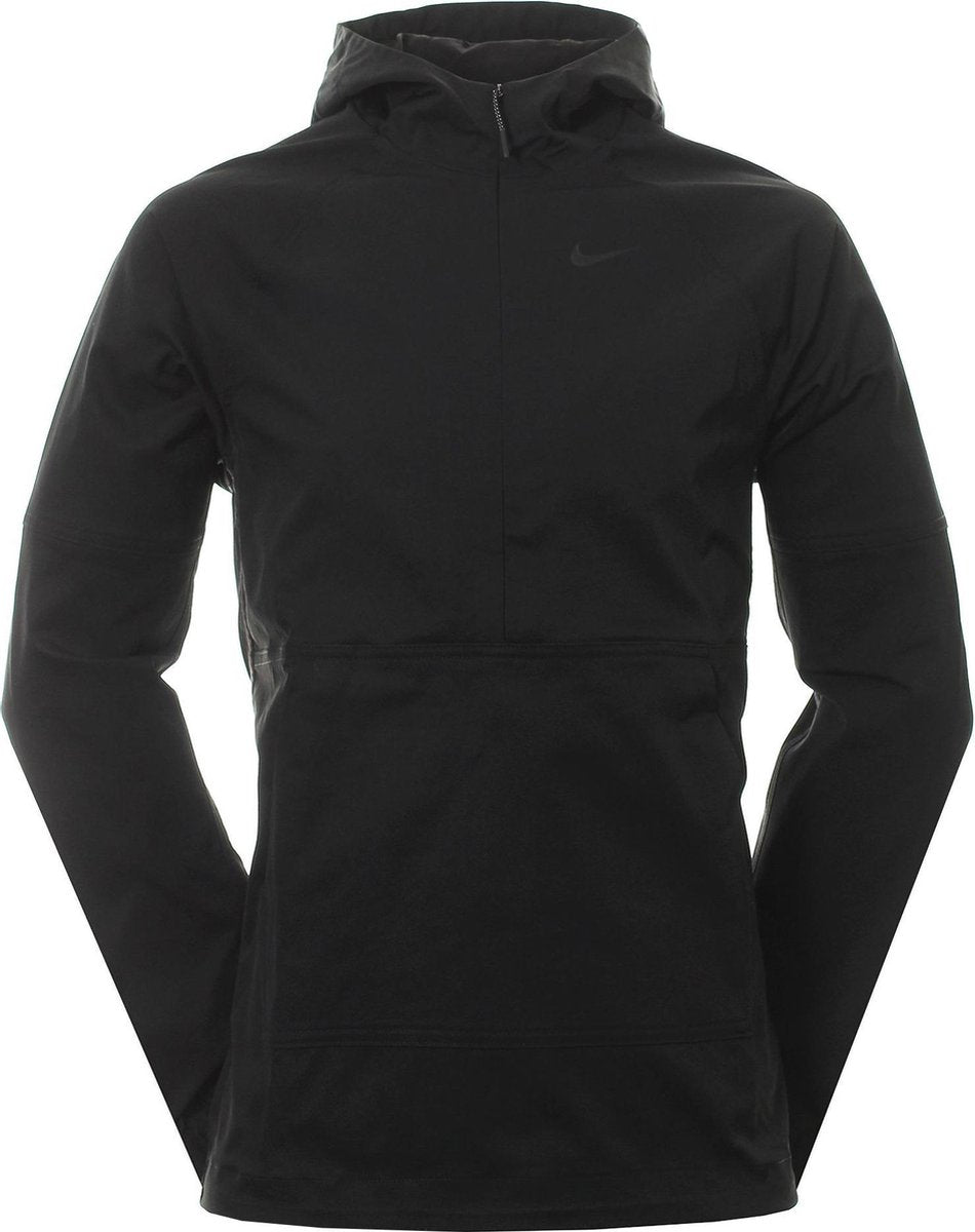 Dames Anorak Jas Waterafstotend Zwart
