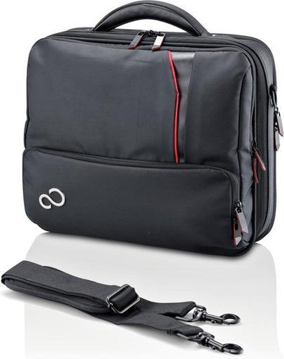 Fujitsu Prestige Case Mini 13 notebooktas 33 cm (13") Aktetas Zwart