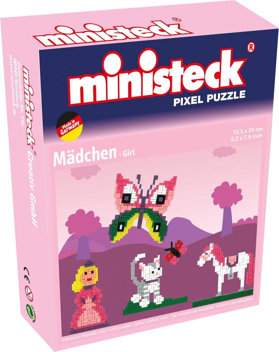 Ministeck: Pixel Puzzel - Prinses