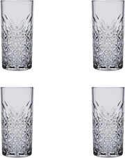 Pasabahce Longdrink Timeless 45 cl - Grijs 4 stuk(s)