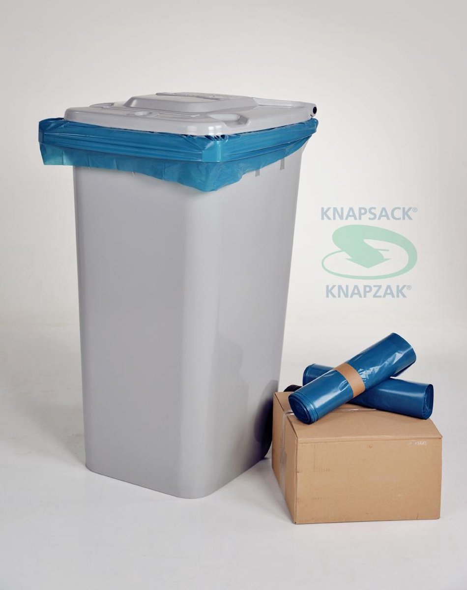 Containerzak blauw - 240 liter - restafval - 40 stuks