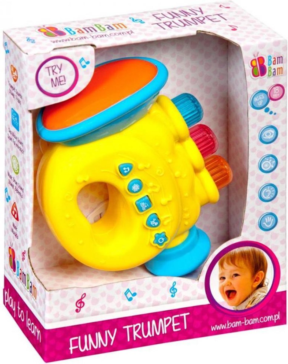 BamBam Funny Trompet met licht en geluid