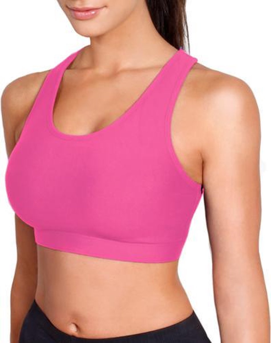sport bh dames  -sportjock-De beste sportbh- S/65D - roze