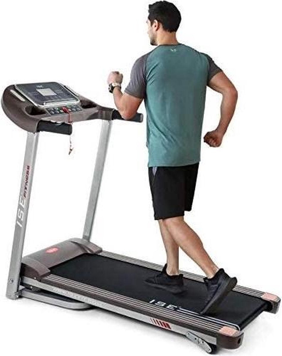 ISE SY-T2708 Loopband Inklapbaar Fitness Elektrisch 14 km/h - Loopbanden Treadmill - Stille sportloopband Opvouwbare Fitness Sport-loopband