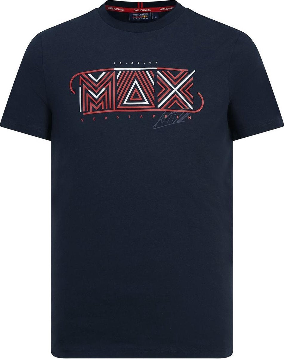 Red Bull Racing Max Verstappen Graphic T-shirt - Maat S