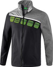 Erima 5-C Allweatherjack - Jassen  - zwart - 3XL