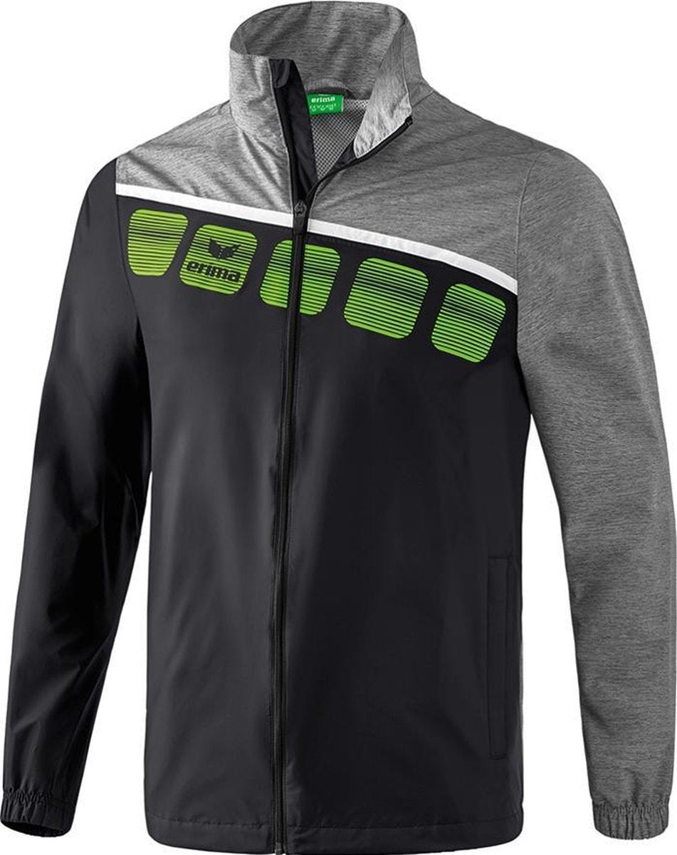 Erima 5-C Allweatherjack - Jassen  - zwart - 3XL