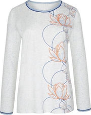 CYBÉLE NIGHT FIONA Longsleeve Blue Pyjama maat 38