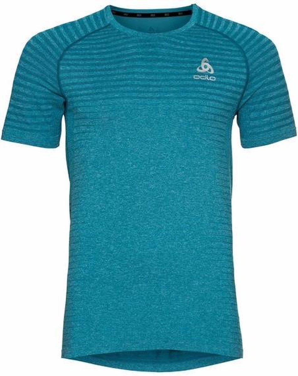 Odlo-20742-T Shirt-Seamless he S/S-Groen